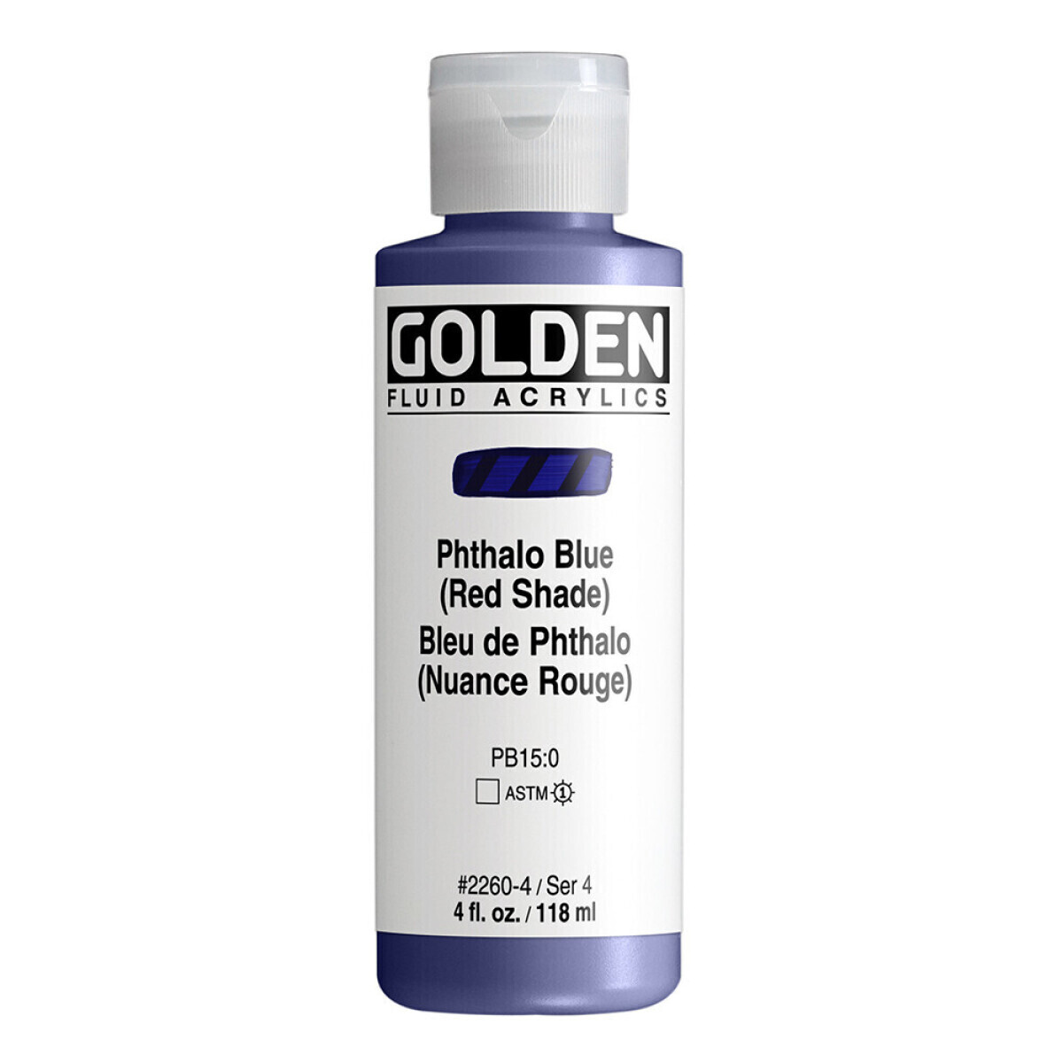 FL. PHTH.BLUE (RED SH.) 118 ML 2260
