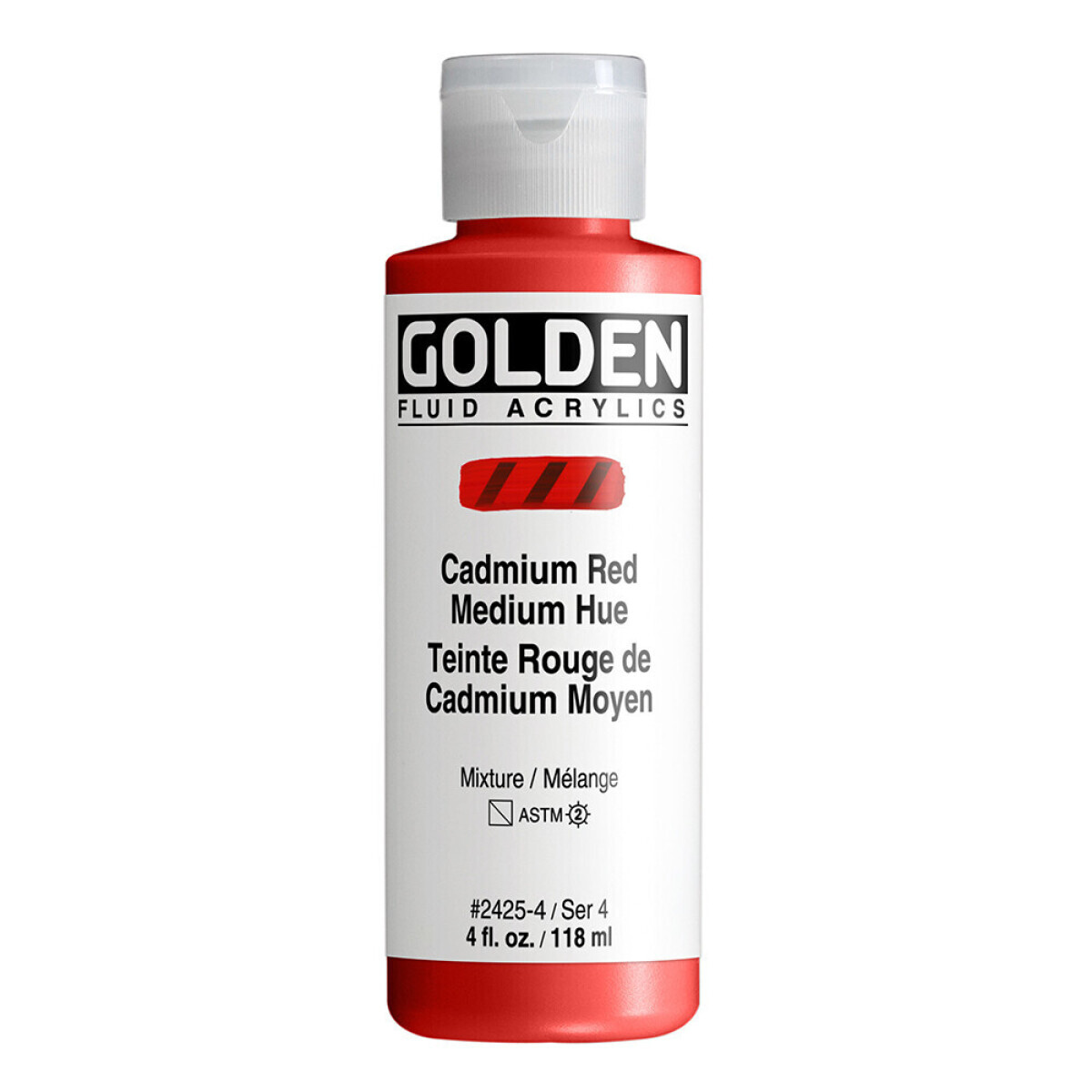 FL. CADM. RED MED. HUE 118ML 2425