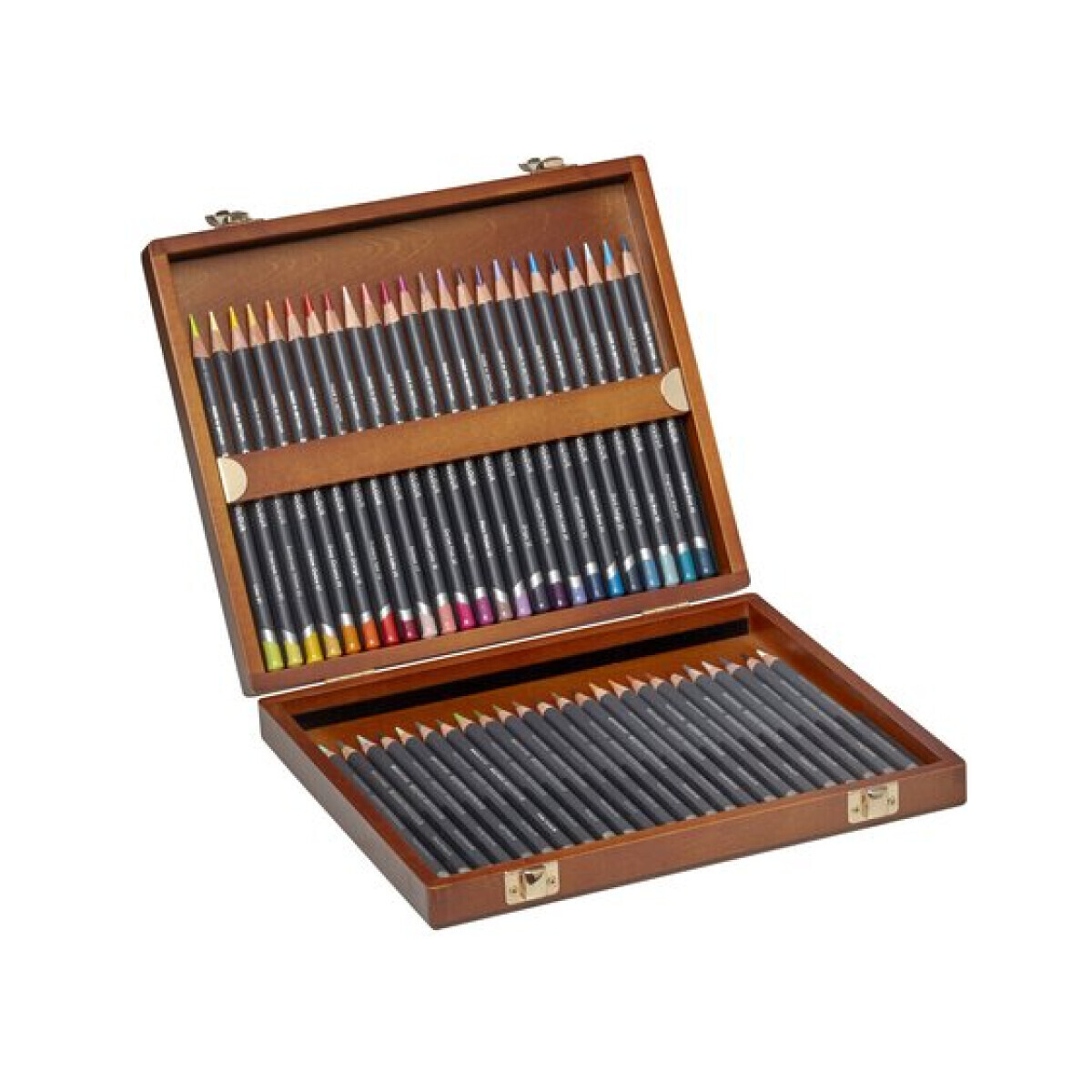 Sada pastelek  Procolour - 48ks - Dřevěný box