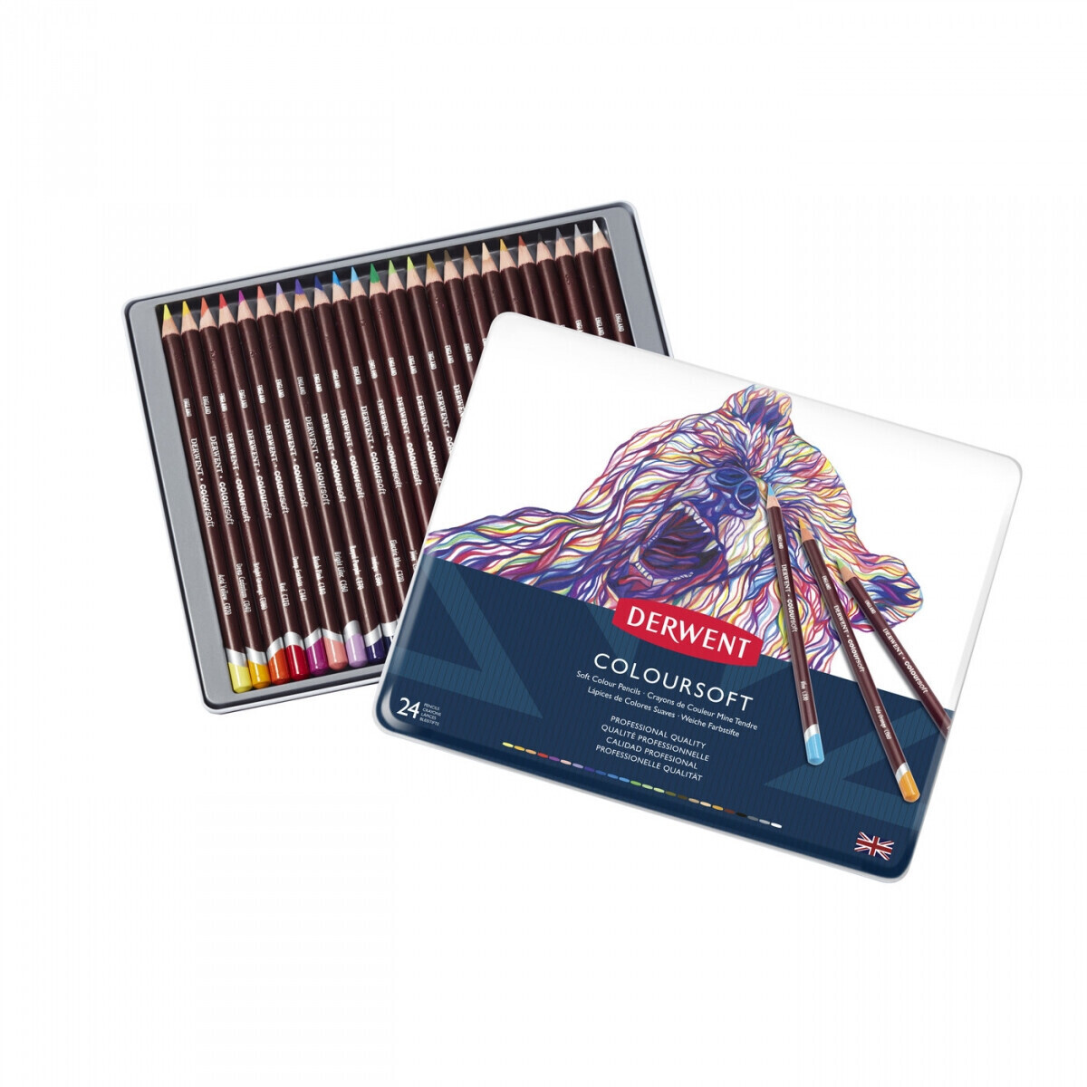 Sada měkkých pastelek Coloursoft 24ks