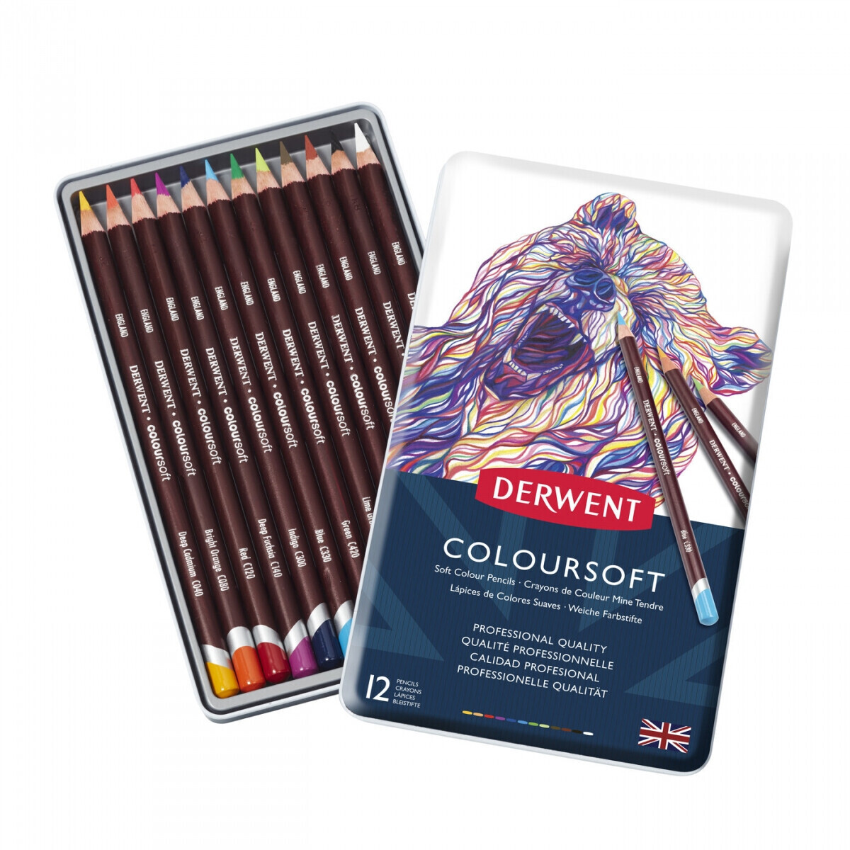 Sada měkkých pastelek Coloursoft 12ks