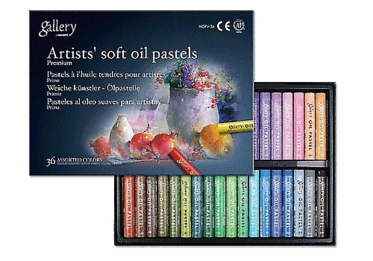 Olejový pastel Gallery Artist - sada 36 ks
