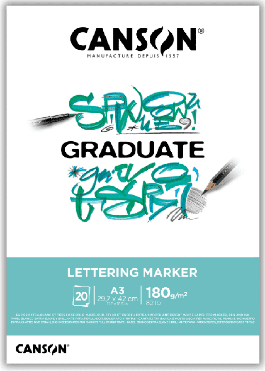 Skicák Canson Graduate Lettering Marker