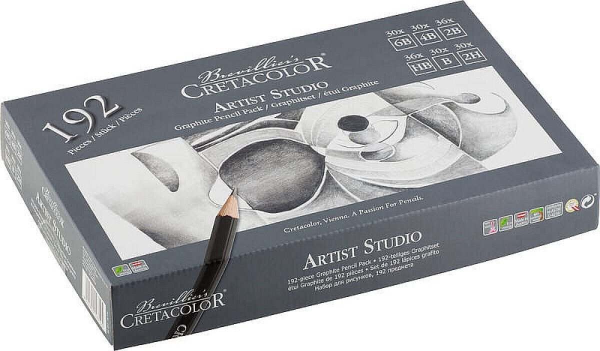 Cretacolor Studio graphite pencils
