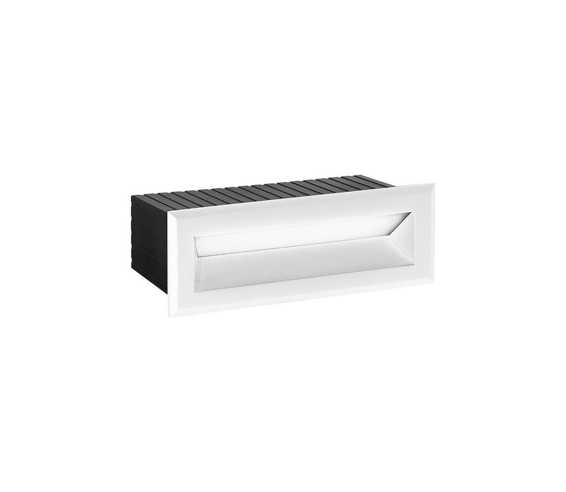 Viokef Lighting LED Venkovní vestavné svítidlo FLIK LED/3W/230V IP65 bílá 4308700