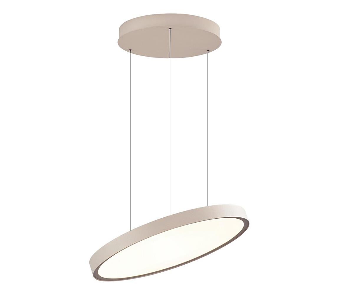 Viokef Lighting LED Lustr na lanku DENVER LED/76W/230V béžová 4329500