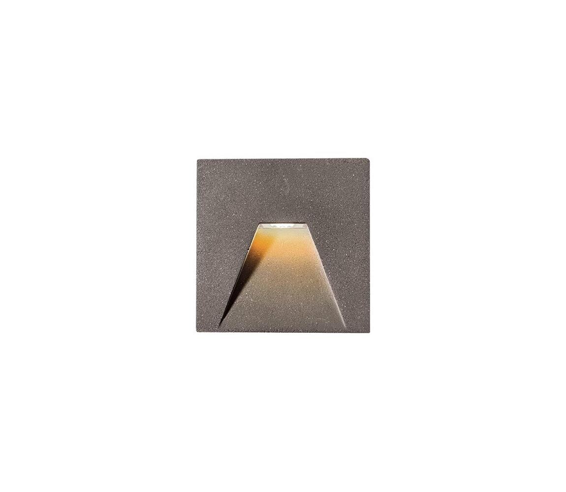 Viokef Lighting LED Venkovní vestavné svítidlo SPACE LED/4W/230V IP65 šedá 4289800