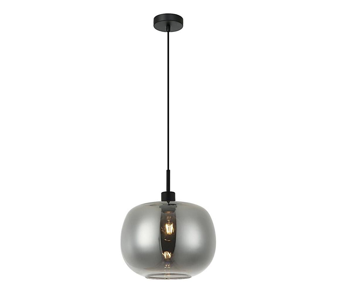 Viokef Lighting Lustr na lanku ALAN 1xE27/40W/230V kouřová černá 4302900