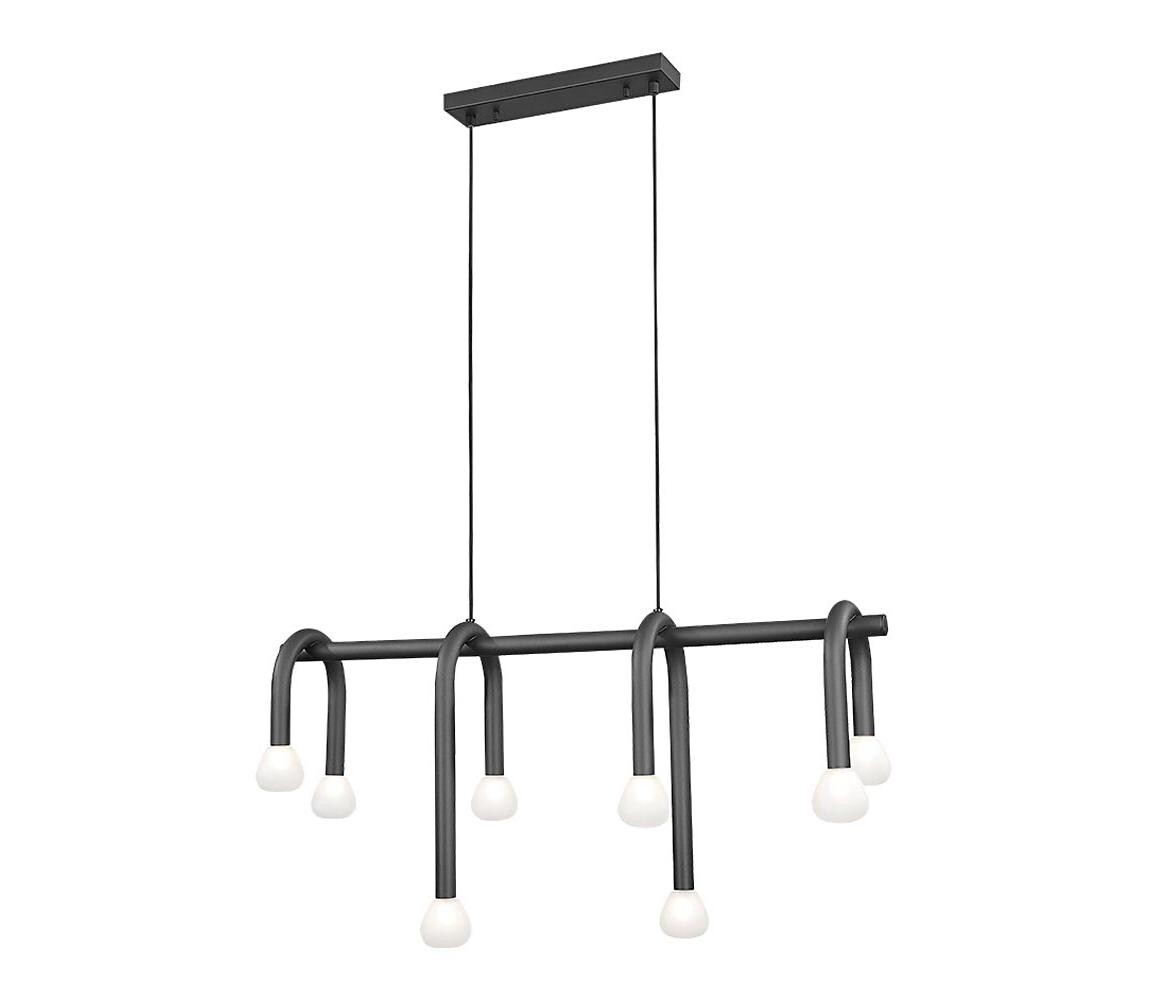 Viokef Lighting Lustr na lanku DELORI 8xG9/28W/230V černá 4324700