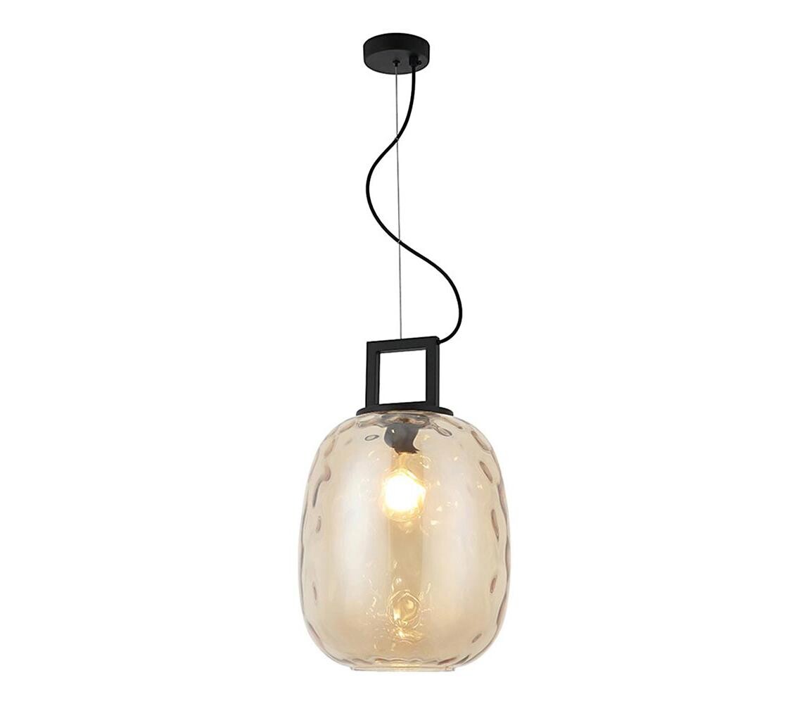 Viokef Lighting Lustr na lanku LUCY 1xE27/40W/230V kouřová béžová 4302802