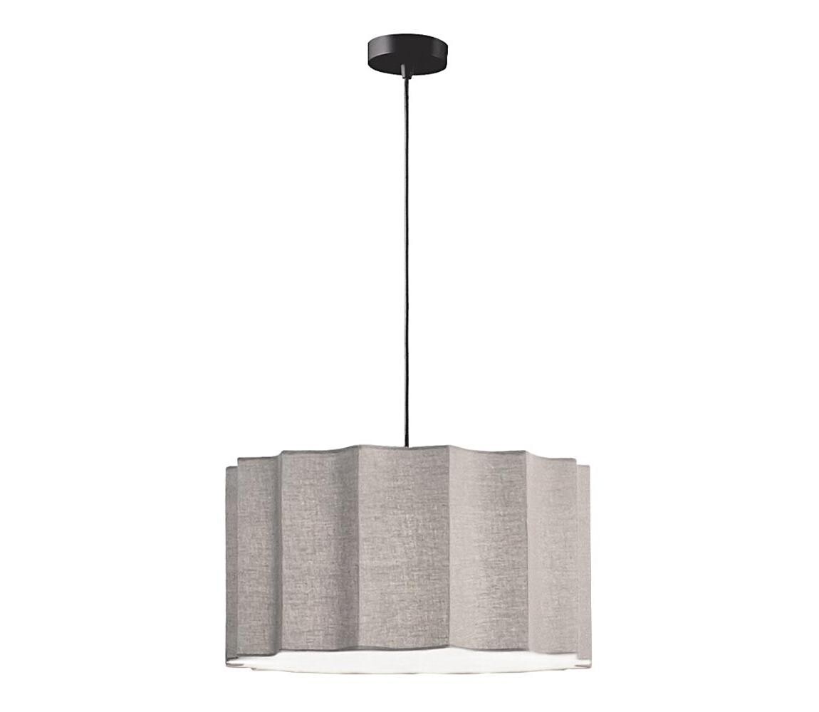 Viokef Lighting Lustr na lanku WAVY 1xE27/14W/230V šedá 4349901