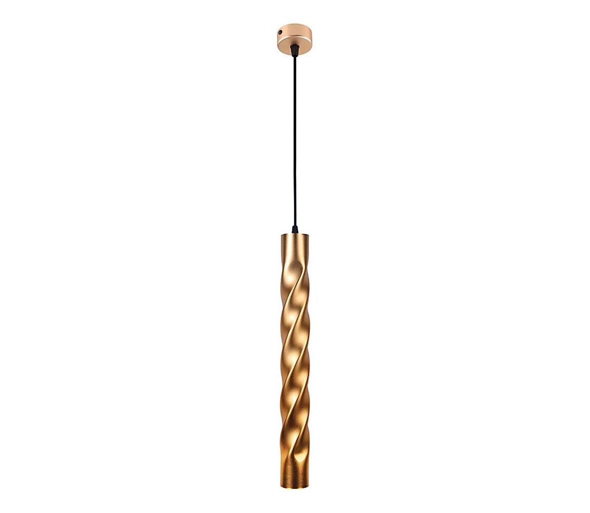 Viokef Lighting Lustr na lanku MARLEY 1xGU10/30W/230V zlatá 4236502