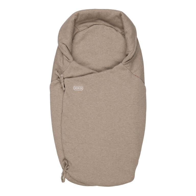 Voksi Wool Wrap walnut, zavinovačka a fusak