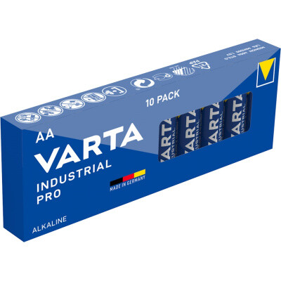 VARTA Industrial PRO AA (LR6) 1,5 V – 10 ks