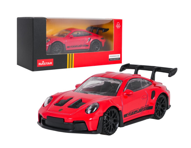 Model auta Porsche 911 GT3 RS 1:43 RASTAR červené