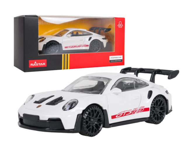 Model auta Porsche 911 GT3 RS 1:43 RASTAR bílé