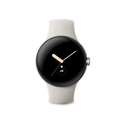 Google Pixel Watch 41mm stříbrno-černá
