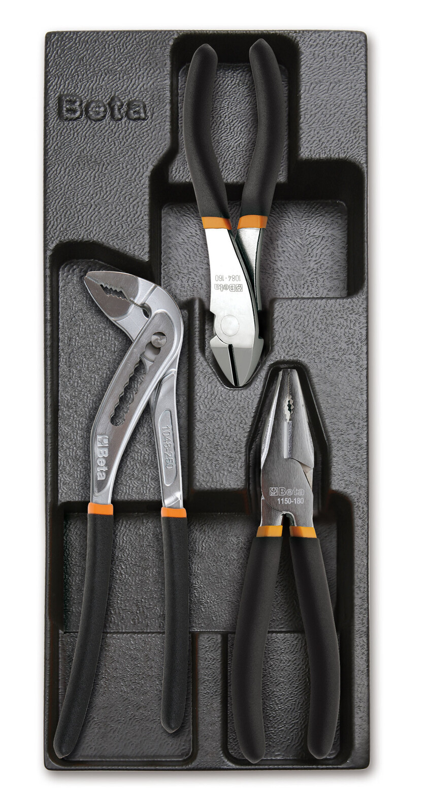 Beta tools SADA 3 KLEŠTÍ V PLASTOVÉ PODESTĚ, 2424/T156