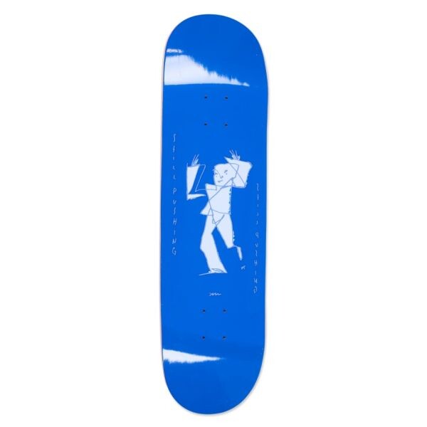 Sk8 Deska Polar Team Alv - Still Pushing - Modrá - 8.125