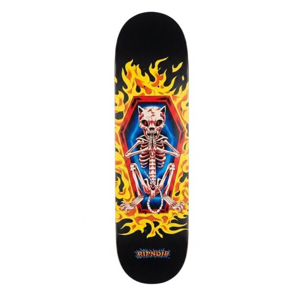 Sk8 Deska Ripndip Burn In Heck - Černá - 8.0