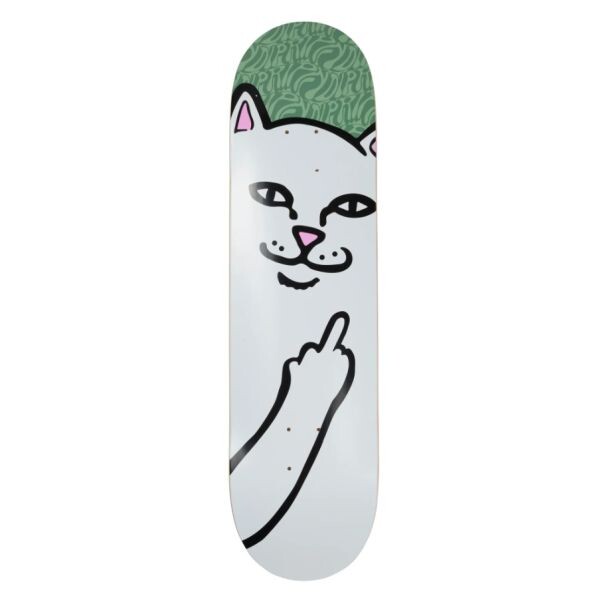 Sk8 Deska Ripndip Lord Nermal Wilshare - Bílá - 8.25