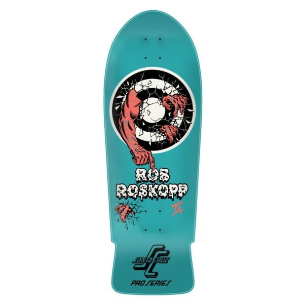 Sk8 Deska Santa Cruz Roskopp Two Reissue - Modrá - 10.5