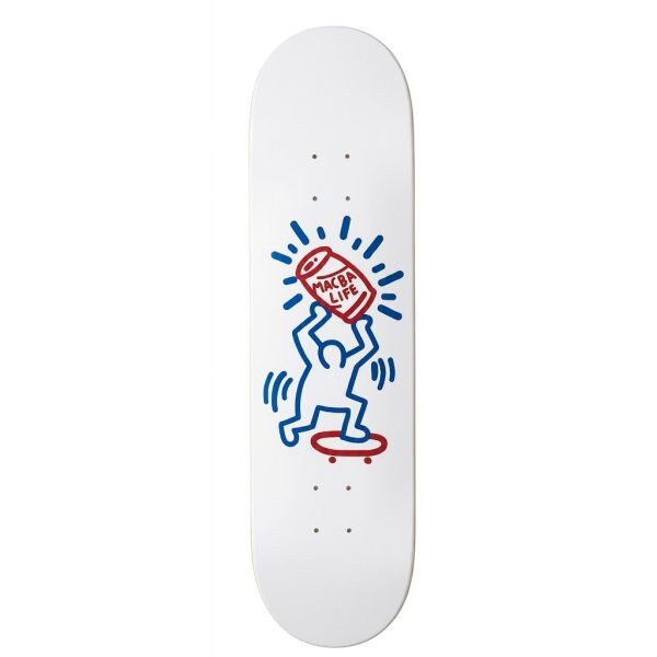 Sk8 Deska Macba Life Dummy White - Bílá - 8.25