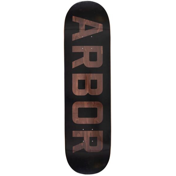 Sk8 Deska Arbor Surplus Logo - Černá - 8.0