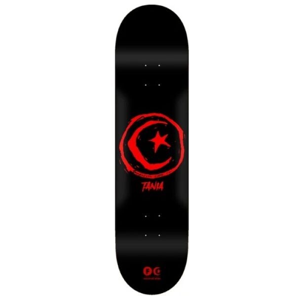 Sk8 Deska Foundation Cruz Star & Moon - Černá - 8.0