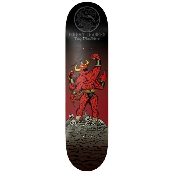 Sk8 Deska Toy Machine Leabres Death Figh - Červená - 8.25