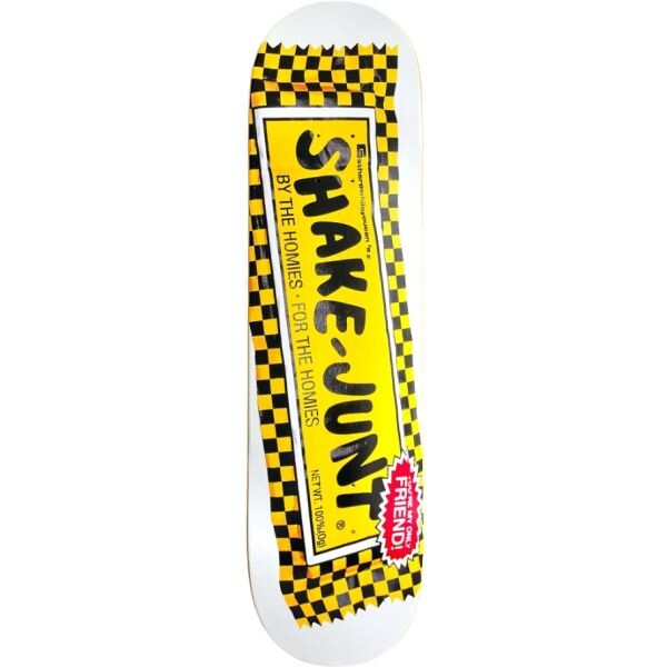 Sk8 Deska Shake Junt Candy - Žlutá - 8.0