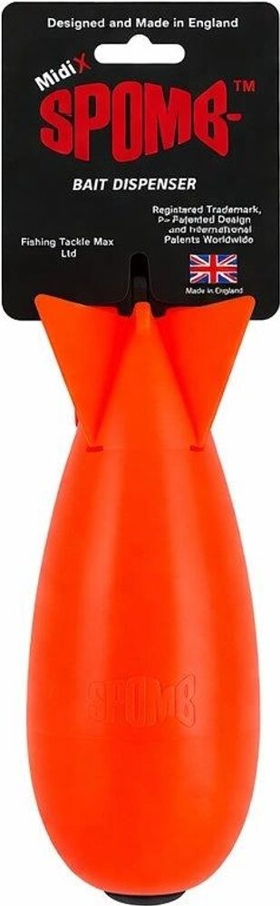 Spomb Zakrmovací raketa Exclusive Fluro Red Midi X