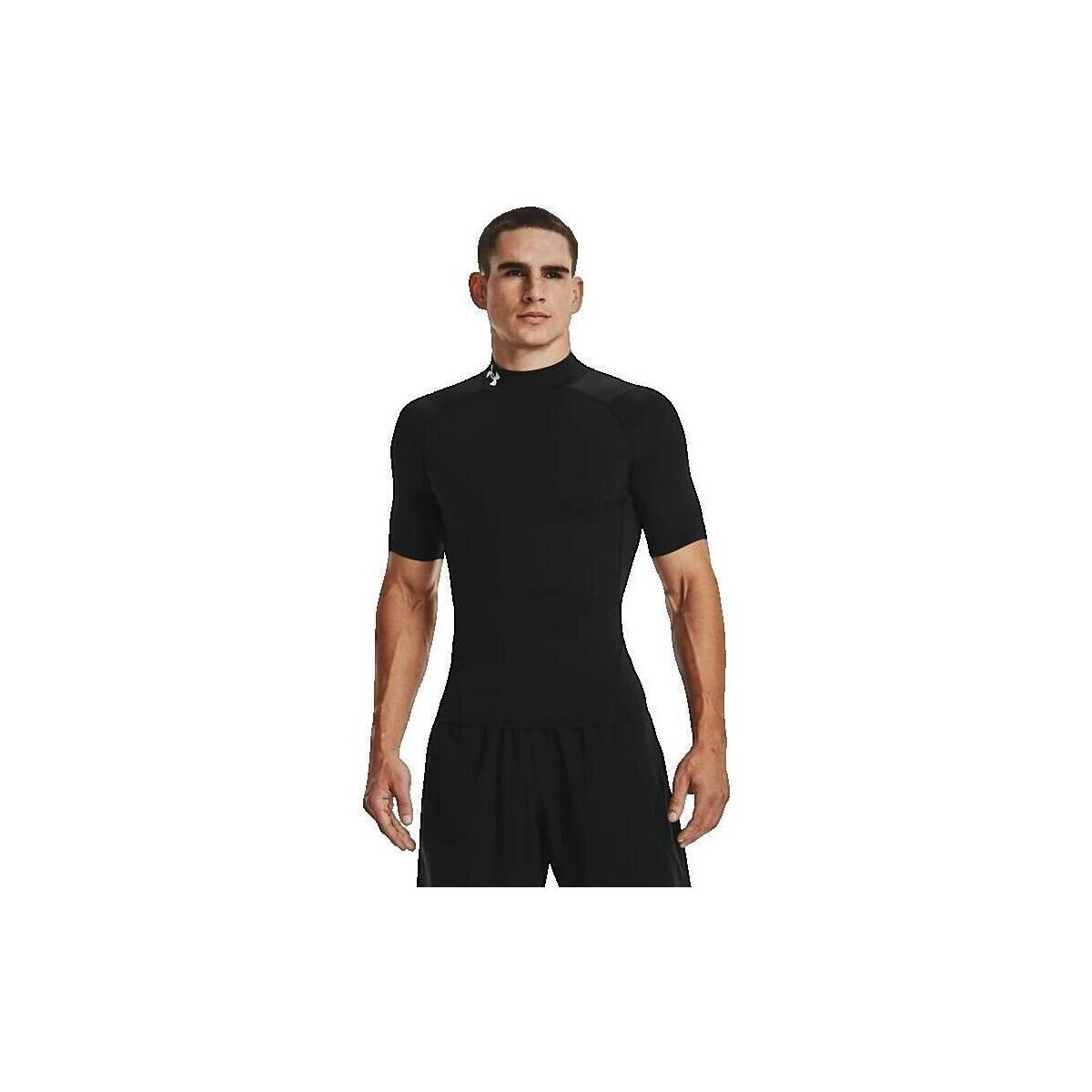Under Armour  Col Roulé De Compression À Manches Courtes Heatgear  Černá