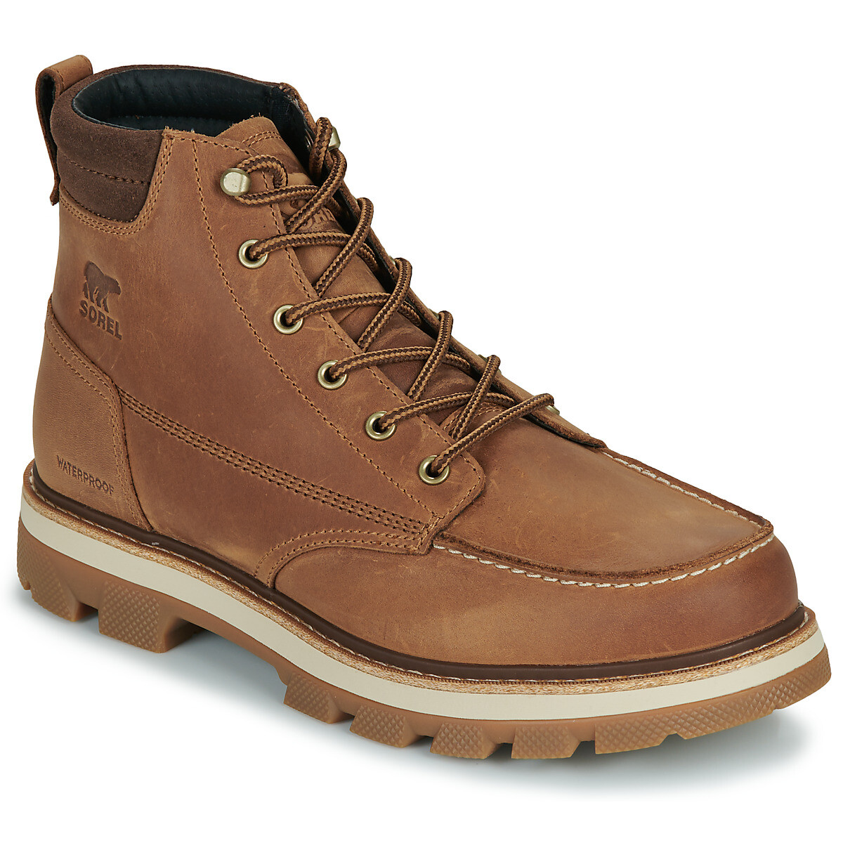 Sorel  LARK-47 MOC TOE WP  Hnědá