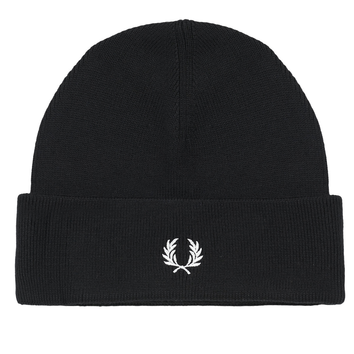 Fred Perry  Classic Merino Wool Beanie  Černá