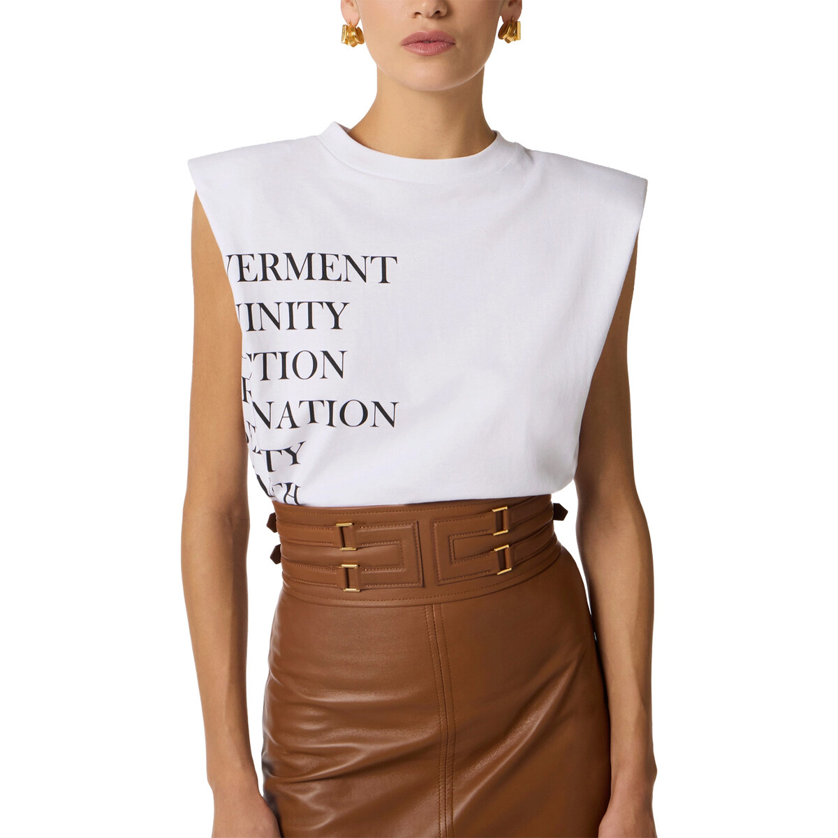 Elisabetta Franchi  ma70p61e2-270  Bílá