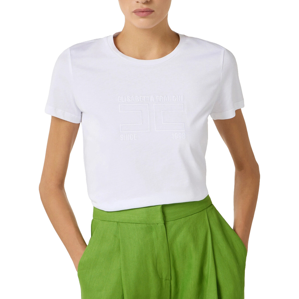 Elisabetta Franchi  ma71g61e2-270  Bílá