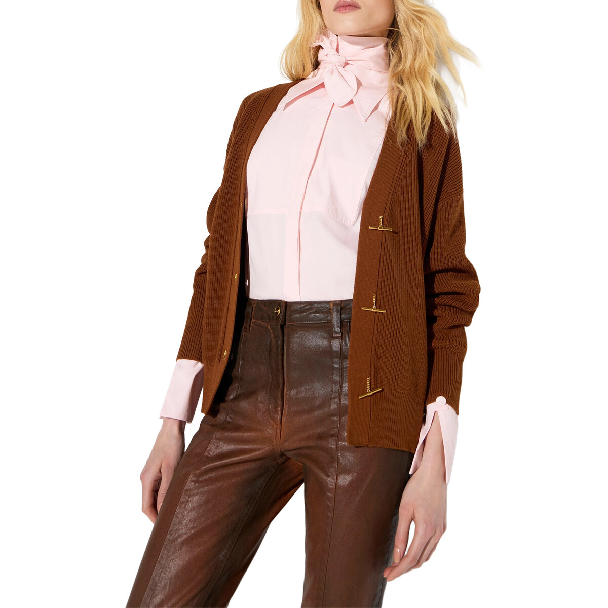 Elisabetta Franchi  mk01s66e2-fk3  Hnědá