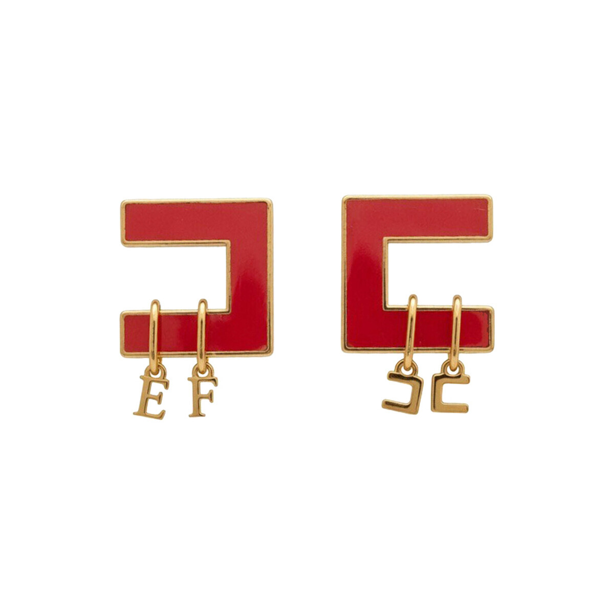 Elisabetta Franchi  or34k66e2-cg5  Červená