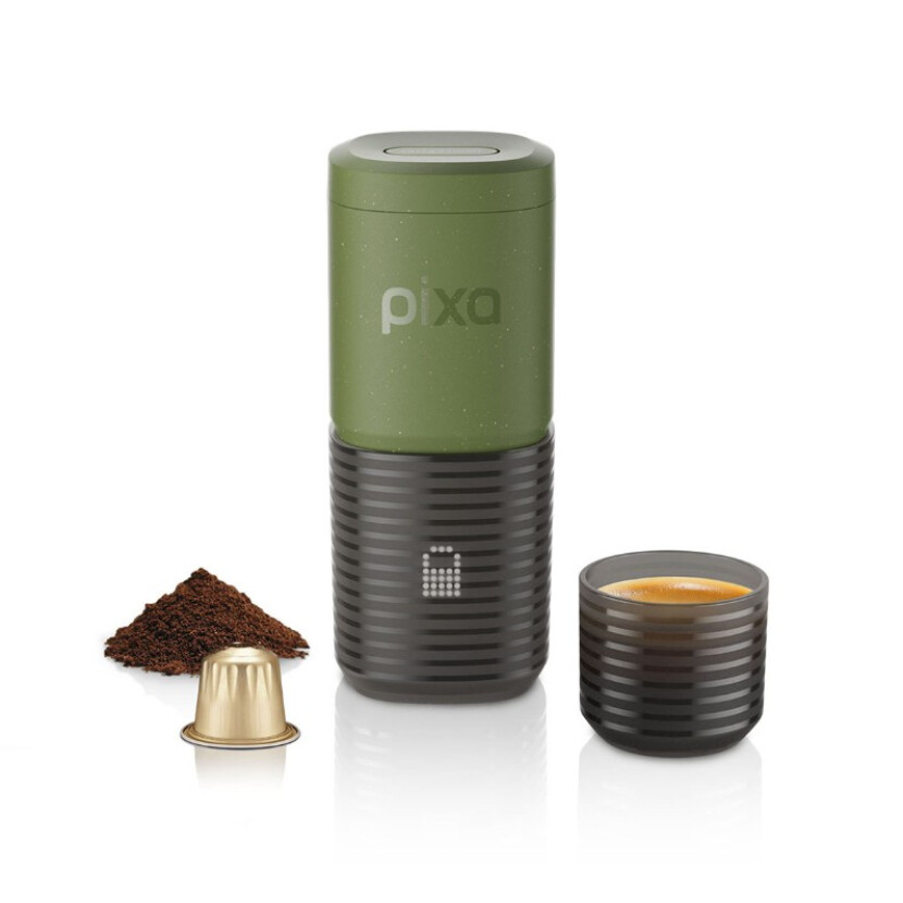 Cestovní kávovar Wacaco Pixapresso - olivový
