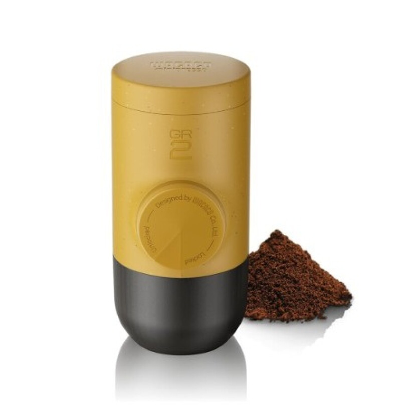 Cestovní kávovar Wacaco Minipresso GR2 - žlutý-černý