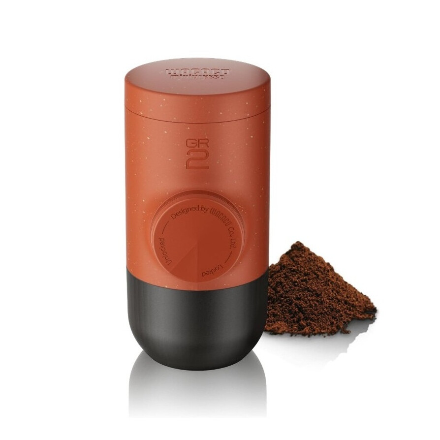 Cestovní kávovar Wacaco Minipresso GR2 - oranžový-černý