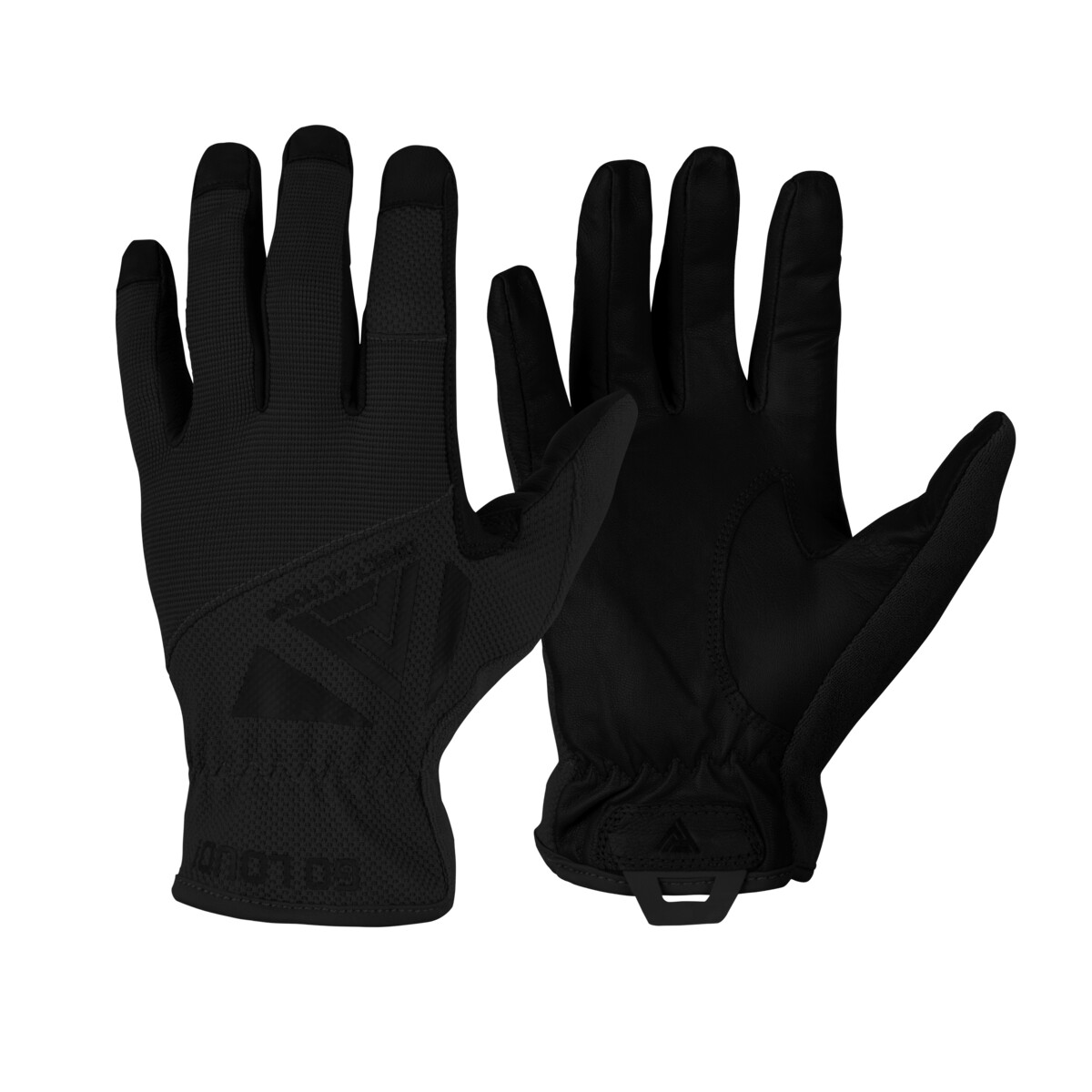 Rukavice Direct Action Light Gloves Leather - černé, M
