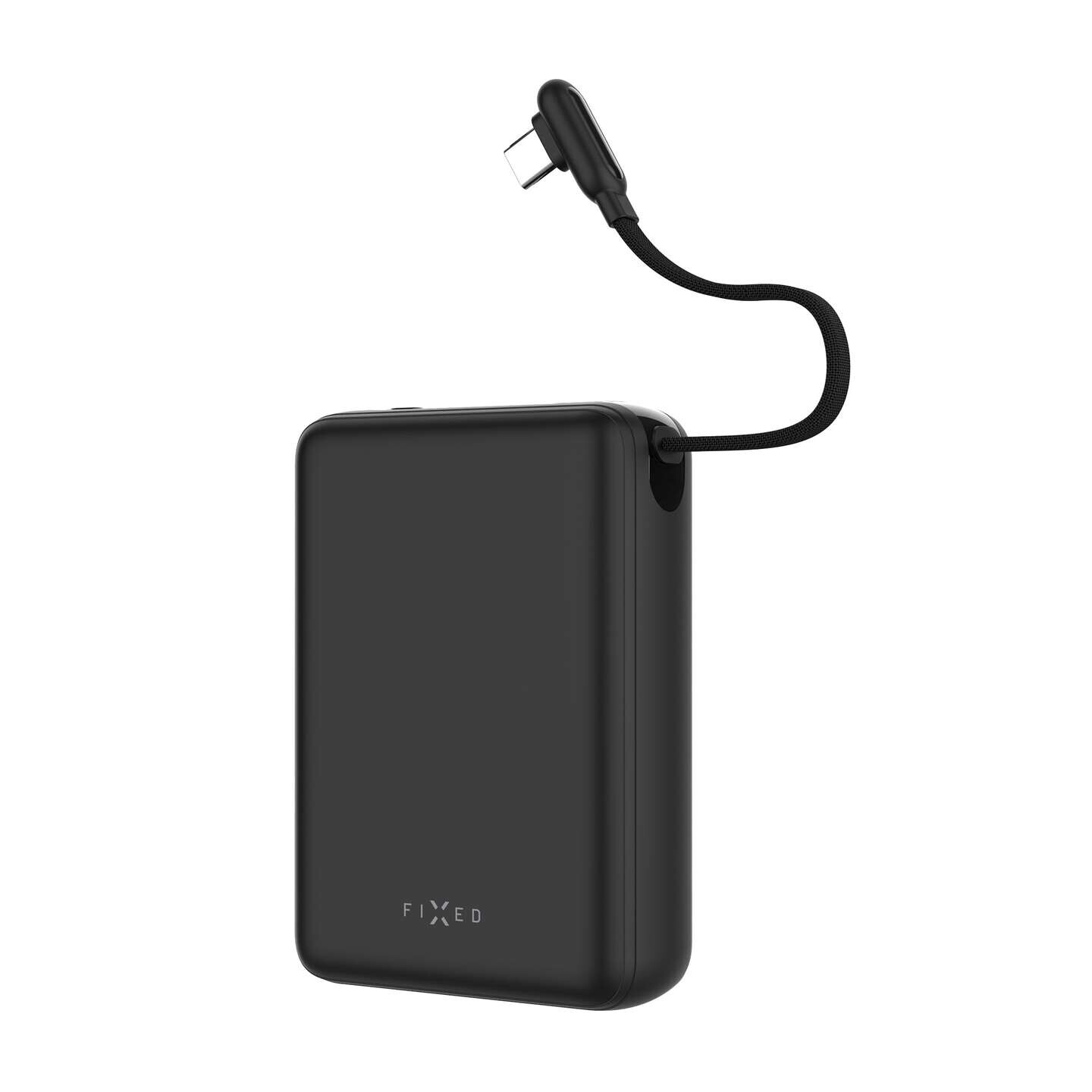 FIXED powerbanka Zen 20 Loop s LCD displejem a výstupem 40W, 20 000 mAh černá FIXZENL-20-BK