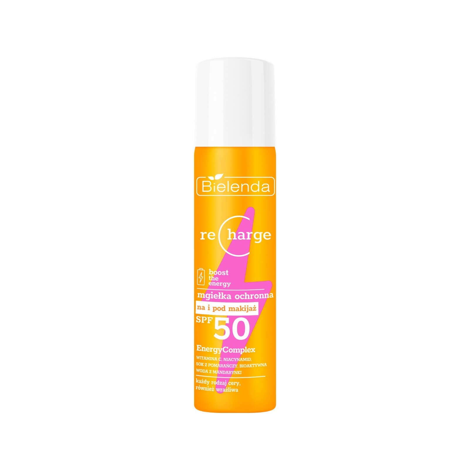 Bielenda Ochranná mlha SPF 50 Recharge Protecting Mist 75 ml