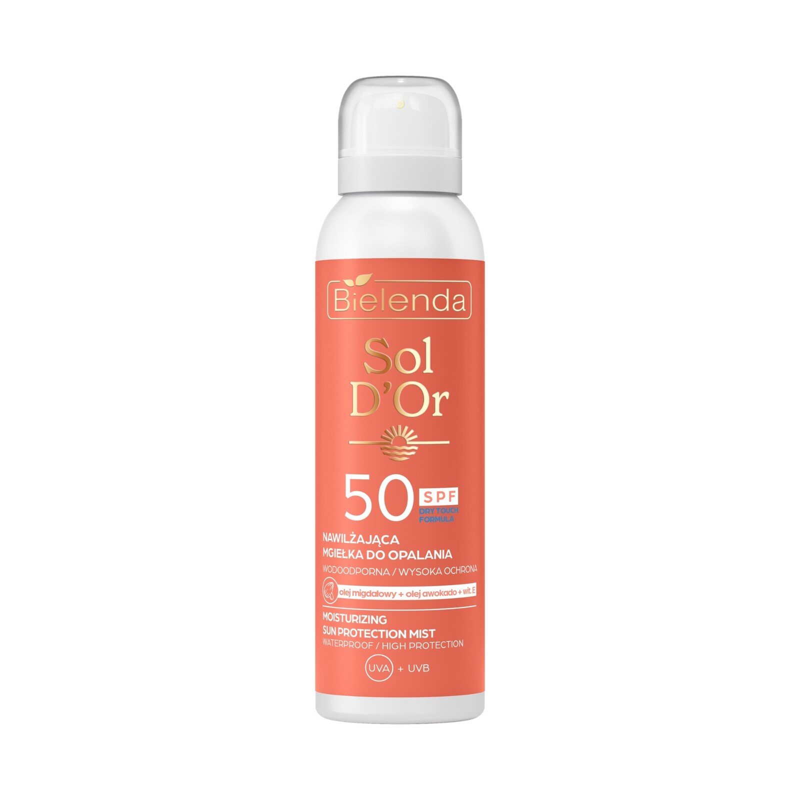 Bielenda Sprej na opalovaní SPF 50 Moisturizing Sun Protection Mist 100 ml