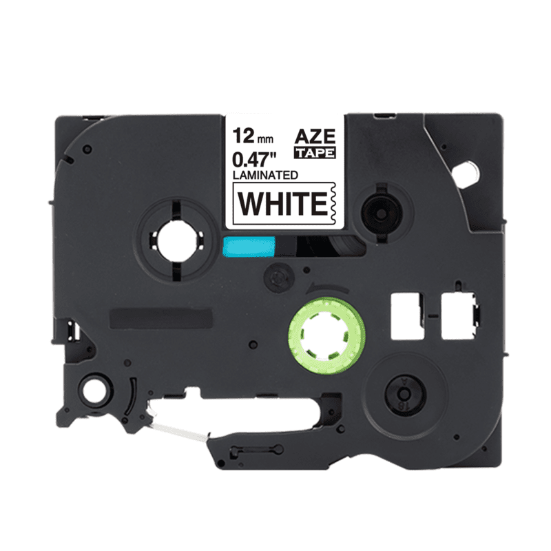 Páska Brother TZ-231, 12mm x 8m, černý tisk / bílý podklad, kompatibilní