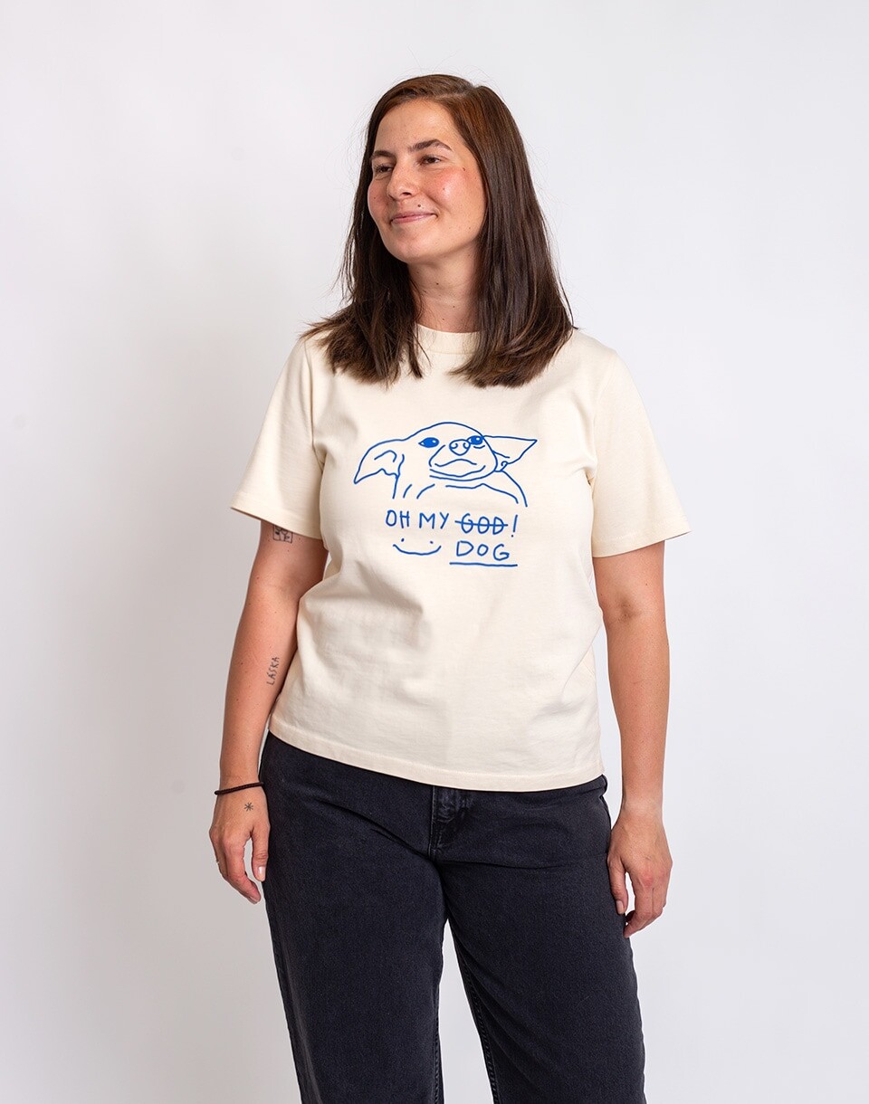 Dog Owners Club OH MY DOG! Ecru XS