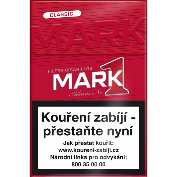 Doutníky Mark Adams No.1 Filter Cigarillos 17ks Classic
