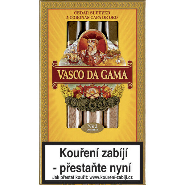 Doutníky Vasco Da Gama Cigarillos Capa de Oro 20ks